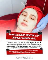 Facial puriflying oatmeal