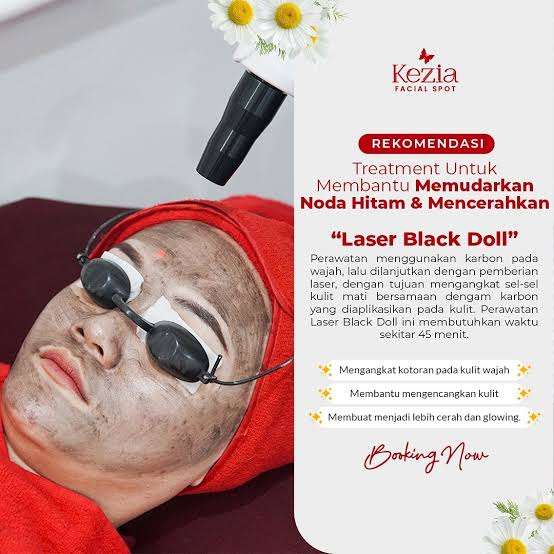 Laser black doll