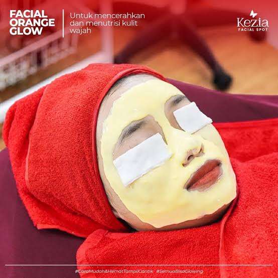 Facial orange glow + PDT