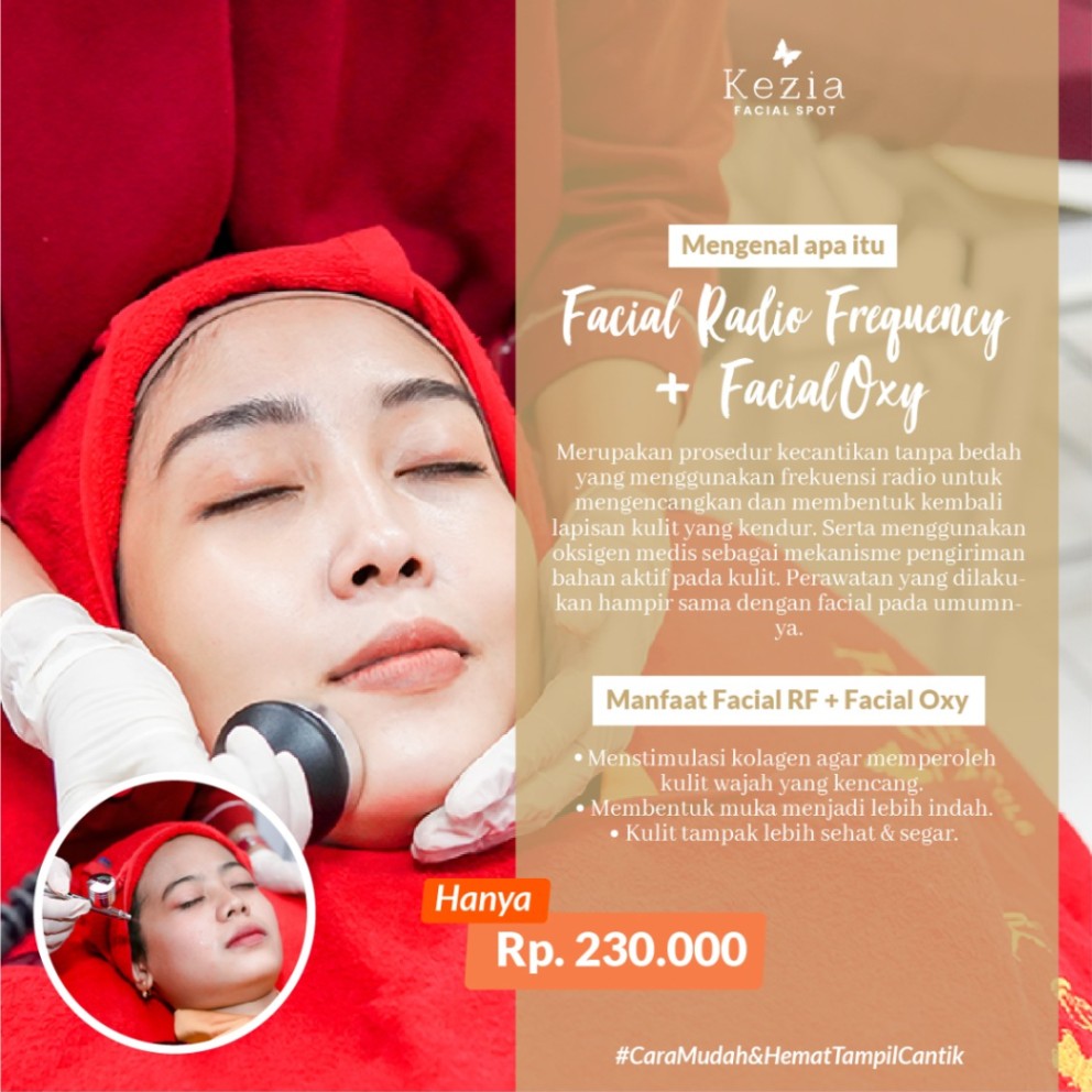 Radio frequency + facial oxy