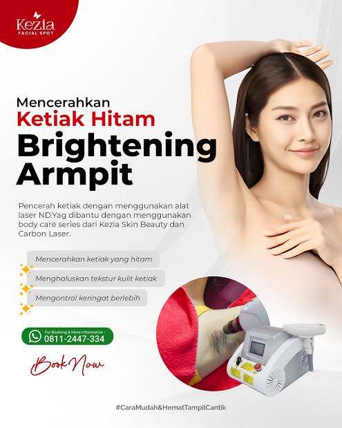 Brightening armpit