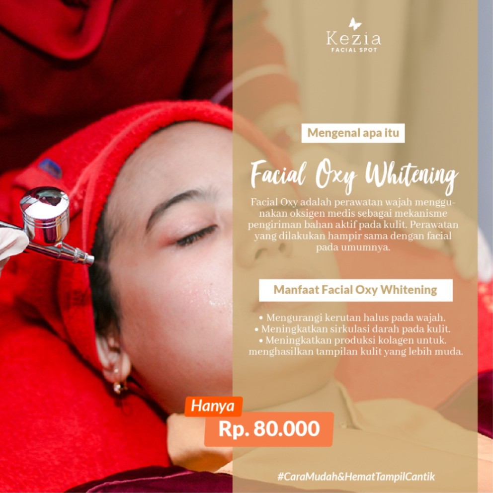 Facial oxy whitening