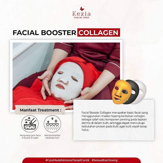 Facial booster collagen