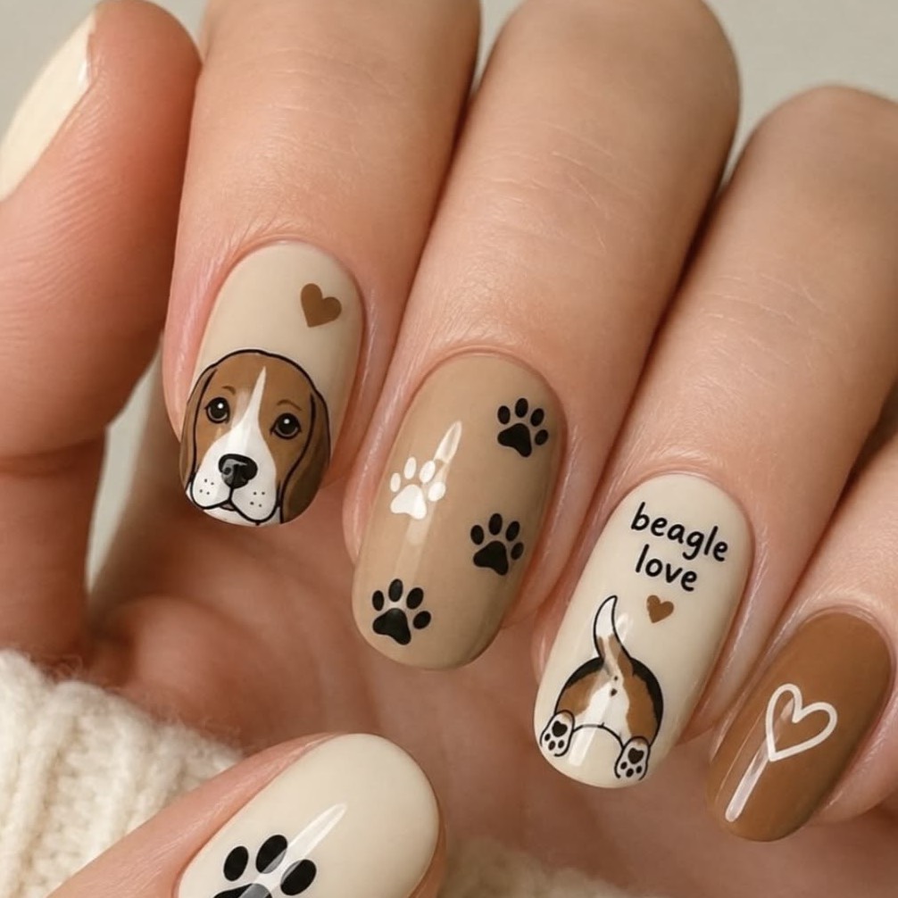 Detailed Nail Art