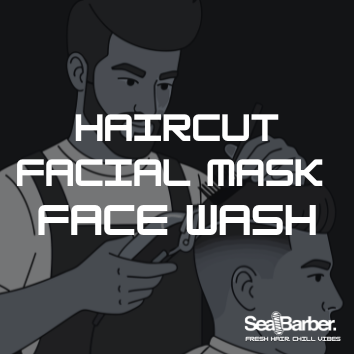 Haircut Facial Mask & Face Wash